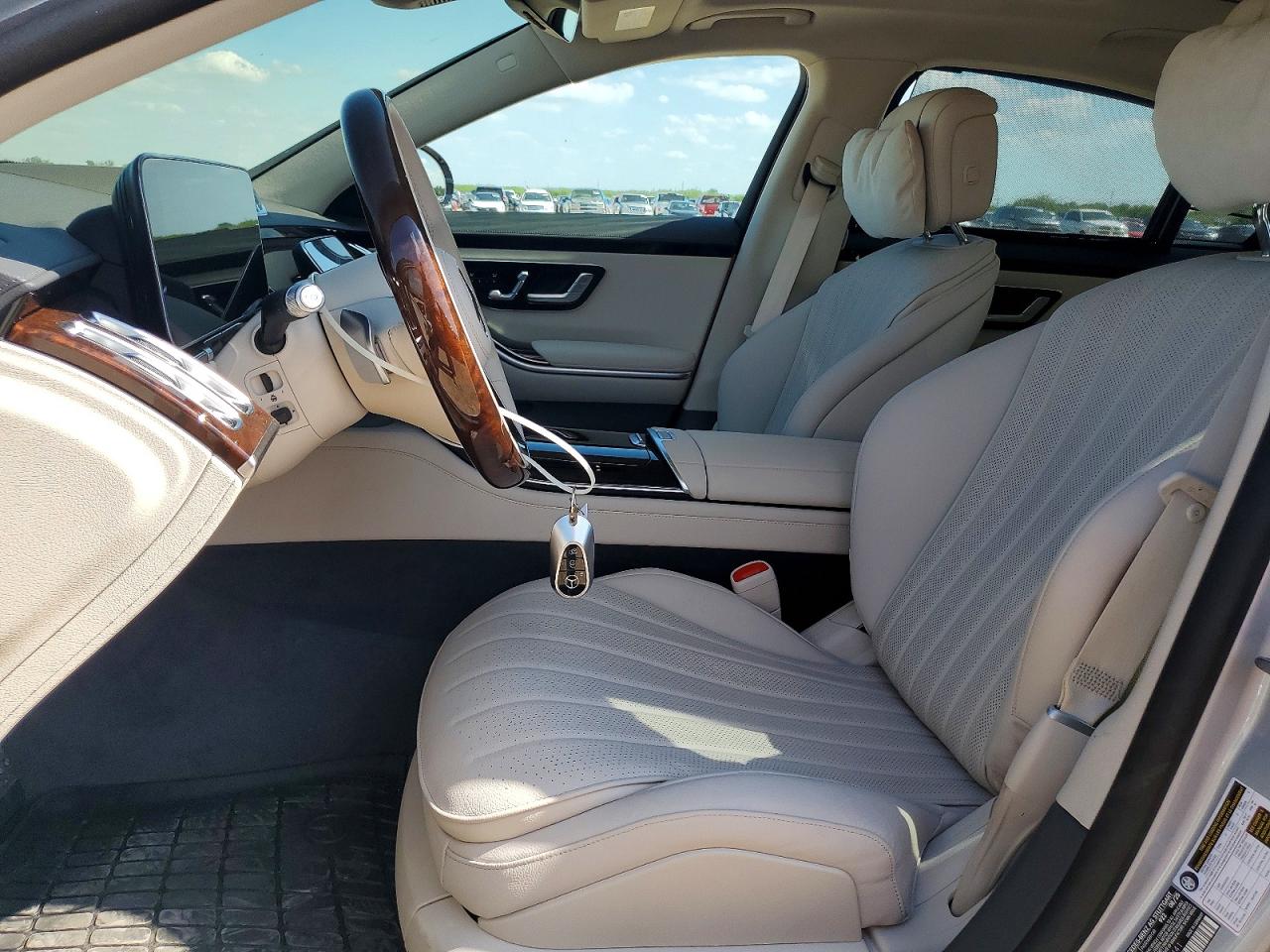2026 Mercedes-Benz VIN W1K6G6DBXTA354441 COPART salvage auction — Undercarriage, TX - SALVAGE VEHICLE TITLE, sold $63,000 on 2026-07-02 (photo 7)