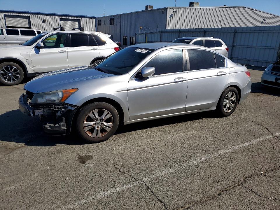 2011 Honda Accord VIN 1HGCP2F45BA075726 COPART salvage auction — FRONT END, CA - SALVAGE CERTIFICATE, sold $275 on 2026-07-10 (photo 1)