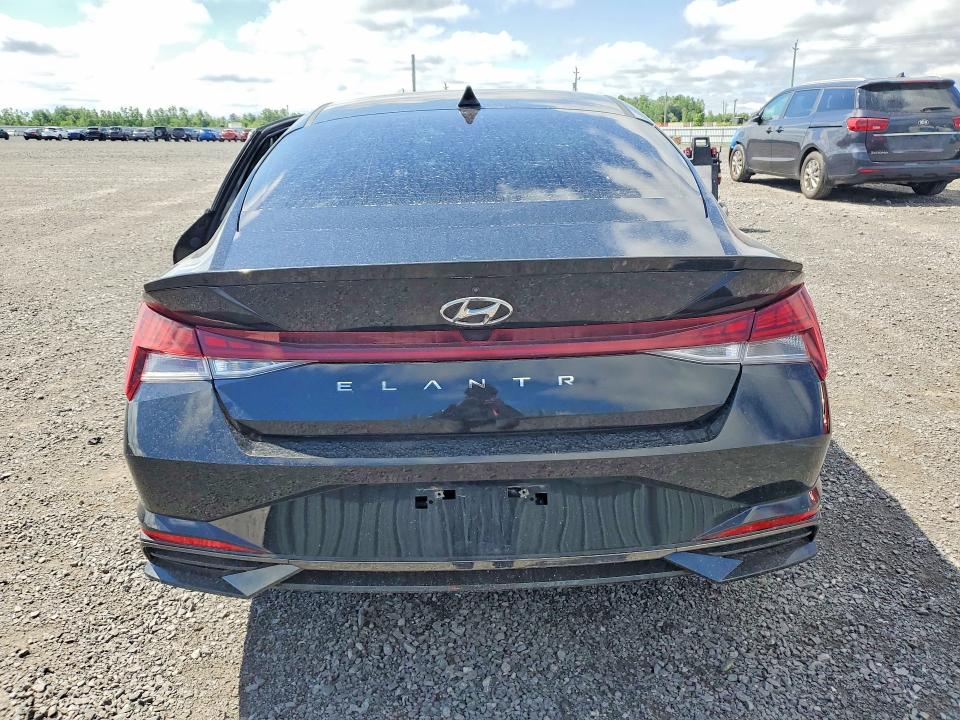2021 Hyundai Elantra VIN KMHLN4AG1MU097396 COPART salvage auction — SIDE, On - Permit Salvage, sold $6,000 on 2026-07-09 (photo 6)