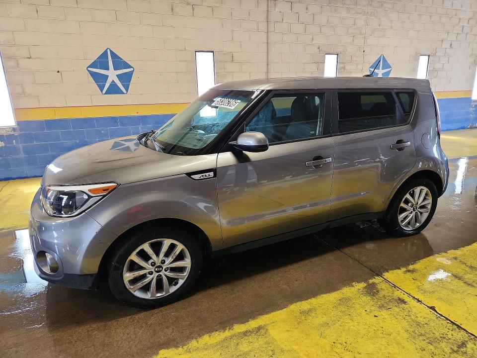 2019 Kia Soul VIN KNDJP3A52K7022619 COPART salvage auction — FRONT END, WV - CERTIFICATE OF TITLE, sold $425 on 2026-07-16 (photo 1)