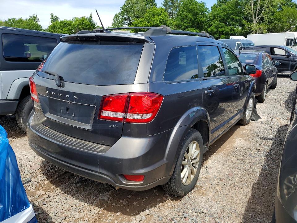 2014 Dodge Journey VIN 3C4PDCBG3ET284359 COPART salvage auction — FRONT END, NY - MV-907A SALVAGE CERTIFICATE, sold $425 on 2026-07-06 (photo 3)