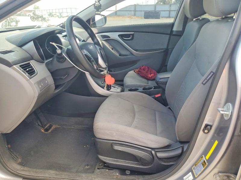 2013 Hyundai Elantra VIN KMHDH4AE5DU942633 COPART salvage auction — FRONT END, ID - SALVAGE CERTIFICATE OF TITLE, sold $875 on 2026-07-02 (photo 7)