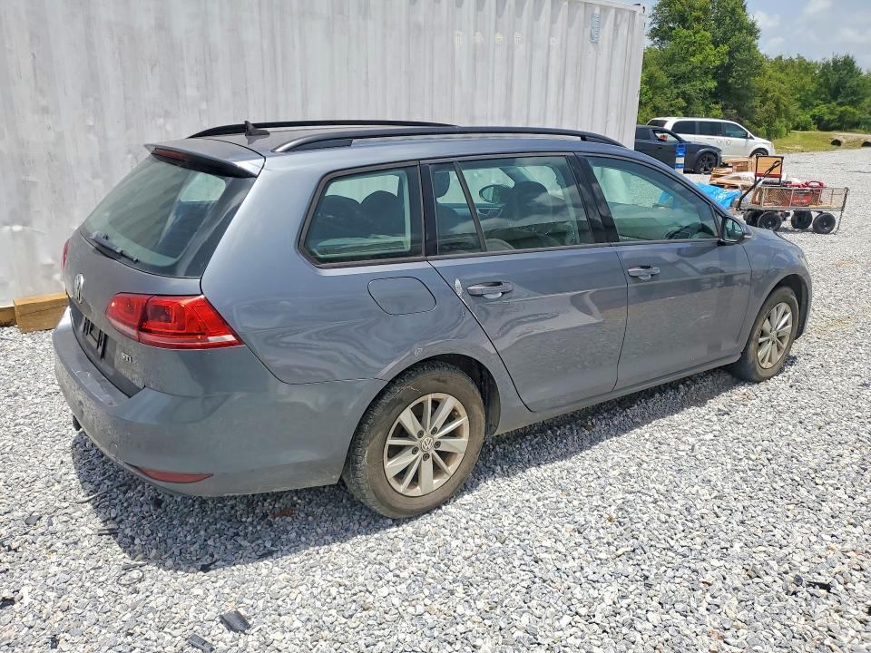 2016 Volkswagen Golf sportwagen VIN 3VWC17AU5GM516458 COPART salvage auction — MECHANICAL, TX - CERTIFICATE OF TITLE, sold $100 on 2026-07-16 (photo 3)