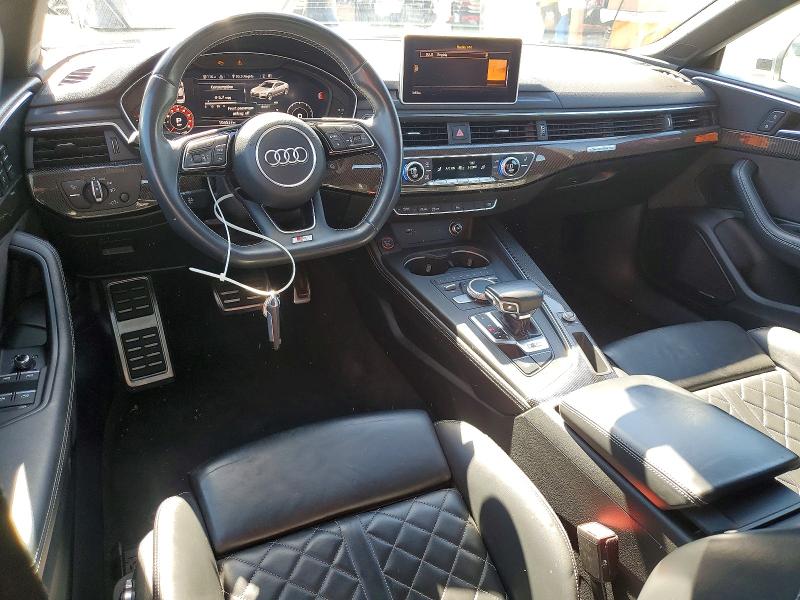 2018 Audi S5 VIN WAUB4CF56JA101442 COPART salvage auction — MINOR DENT/SCRATCHES, CA - DIS/DLR/EXP ONLY CLEAN TITLE, sold $10,000 on 2026-09-02 (photo 8)