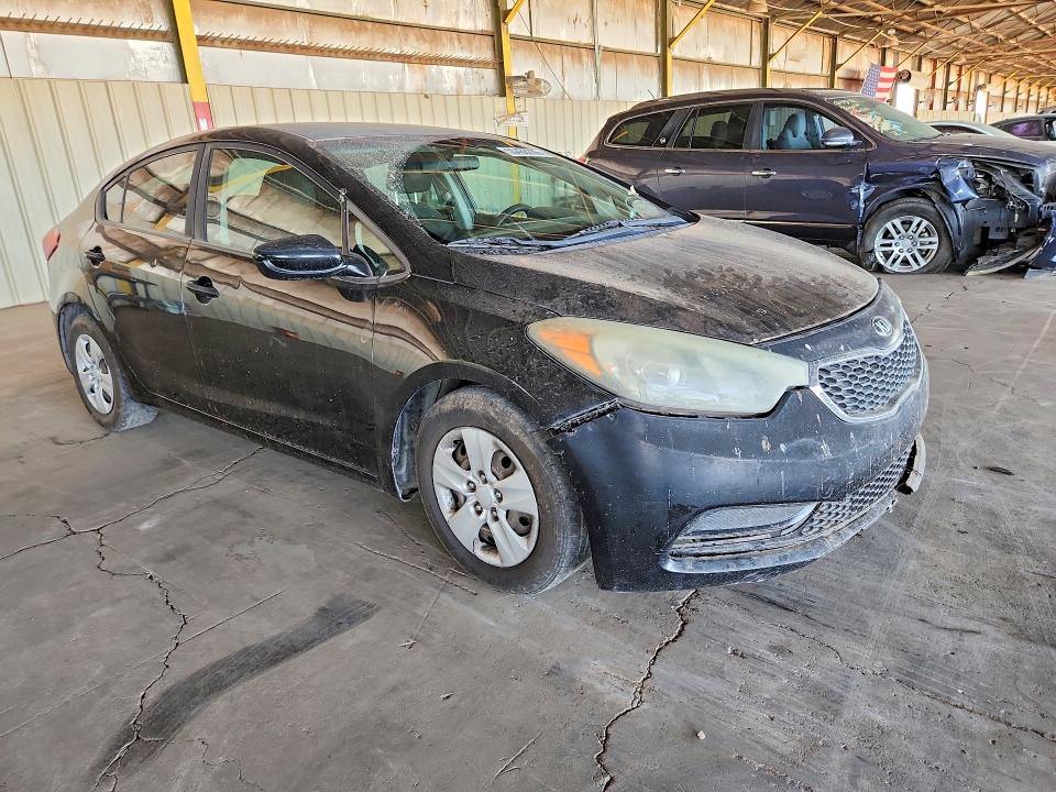2016 Kia Forte VIN KNAFK4A60G5544913 COPART salvage auction — FRONT END, Az - Cert Of Title - Salvage, sold $1,200 on 2026-07-27 (photo 4)