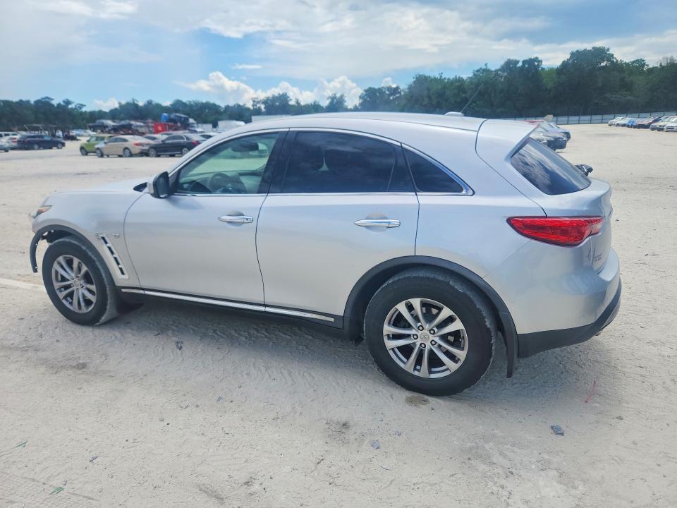 2014 Infiniti Qx70 VIN JN8CS1MU3EM451082 COPART salvage auction — FRONT END, Fl - Cert Of Title Slvg Rebuildable, sold $1,100 on 2026-07-07 (photo 2)