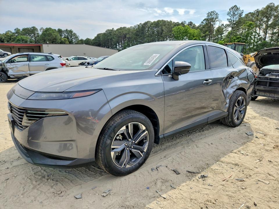 2025 Nissan Murano VIN 5N1AZ3CS7SC131643 COPART salvage auction — SIDE, Md - Cert Of Salvage > 75% Damage, sold $10,800 on 2026-07-28 (photo 1)