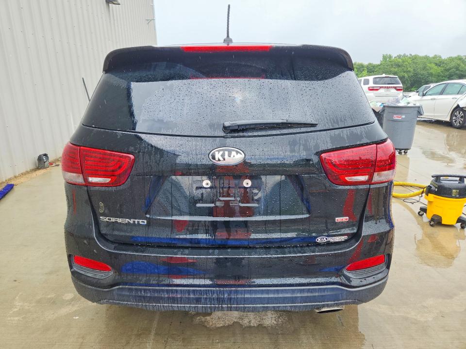 2019 Kia Sorento VIN 5XYPG4A39KG464833 COPART salvage auction — FRONT END, GA - CERT OF TITLE-SALVAGE, sold $2,800 on 2026-07-30 (photo 6)