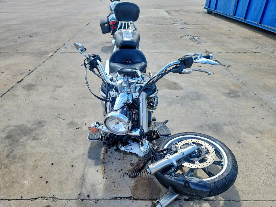 2009 Yamaha Xvs950 VIN JYAVN01E89A000493 COPART salvage auction — FRONT END, TX - SALVAGE VEHICLE TITLE (P), sold $500 on 2026-07-09 (photo 2)