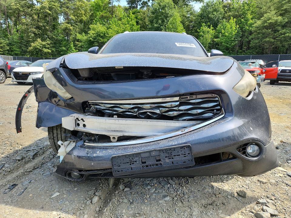 2009 Infiniti Fx VIN JNRAS18WX9M152998 COPART salvage auction — FRONT END, Md - Cert Of Salvage > 75% Damage, sold $450 on 2026-07-10 (photo 5)
