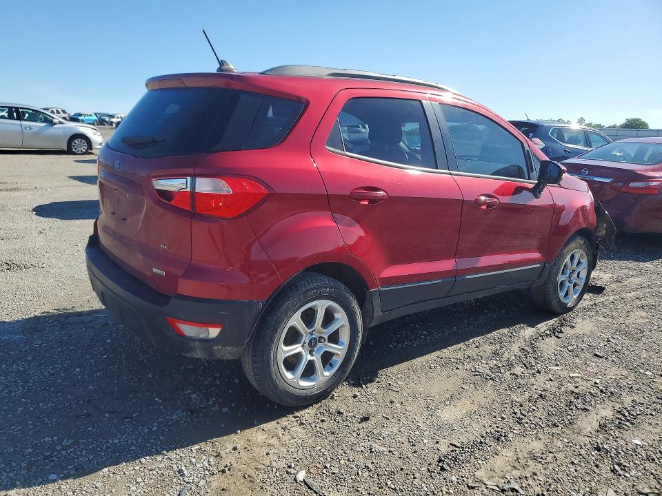 2018 Ford Ecosport VIN MAJ3P1TE4JC215621 COPART salvage auction — FRONT END, Ky - Cert Of Title-Salvage, sold $1,450 on 2026-07-09 (photo 3)