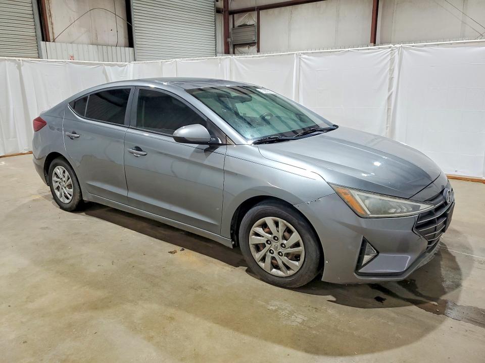 2019 Hyundai Elantra VIN KMHD74LF8KU757238 COPART salvage auction — FRONT END, TX - CERTIFICATE OF TITLE, sold $1,250 on 2026-07-14 (photo 4)