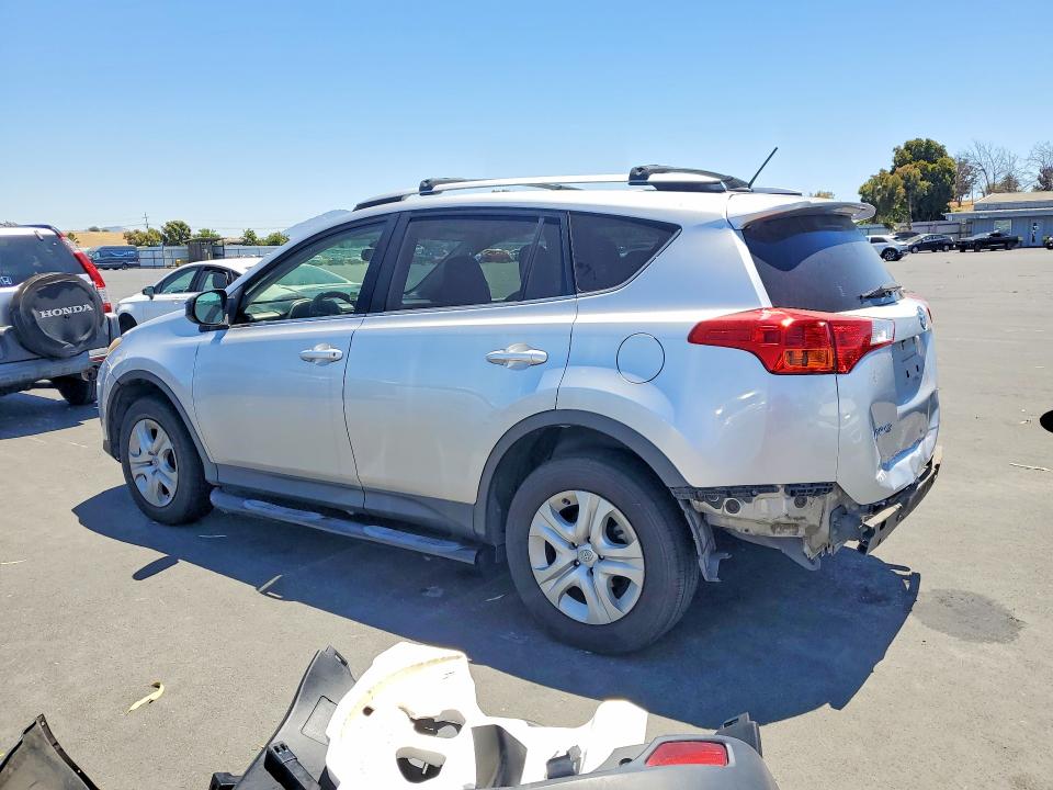 2014 Toyota VIN JTMZFREV9ED032699 COPART salvage auction — REAR END, Ca - Salvage Certificate, sold $3,700 on 2026-07-08 (photo 2)