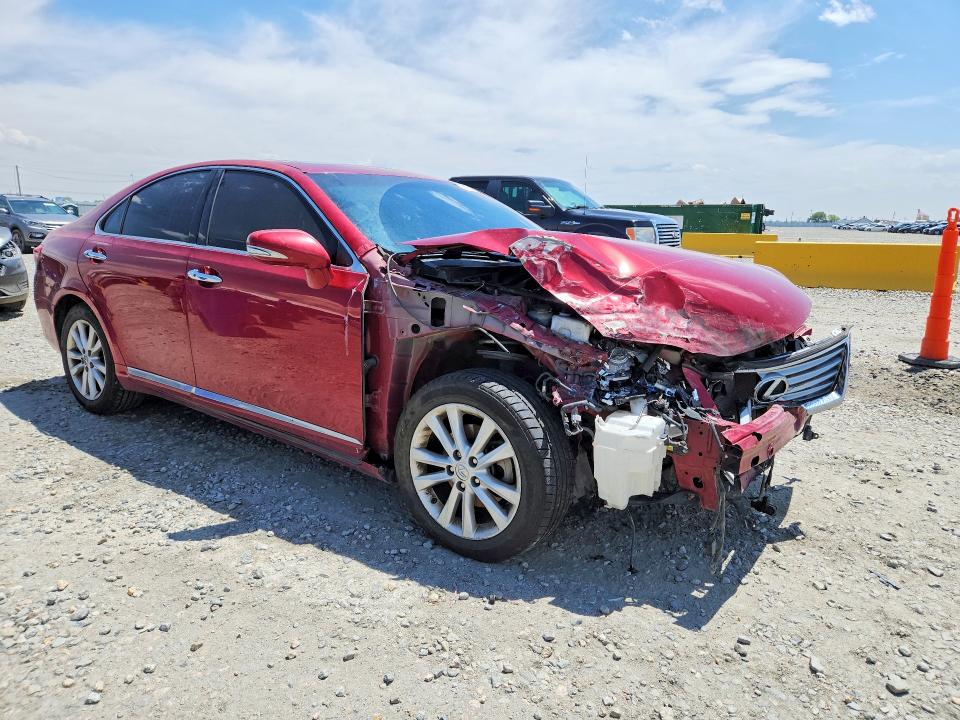 2010 Lexus Es 350 VIN JTHBK1EG4A2370287 COPART salvage auction — FRONT END, ID - SALVAGE CERTIFICATE OF TITLE, sold $1,050 on 2026-07-21 (photo 4)
