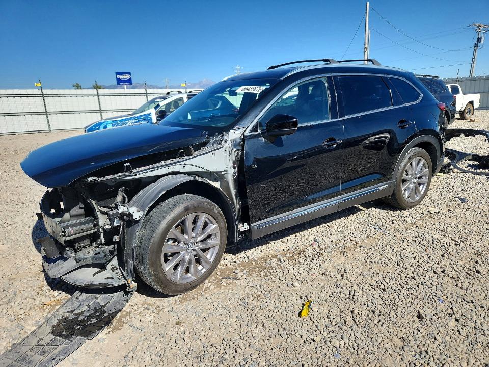 2021 Mazda Cx-9 VIN JM3TCBDY7M0527210 COPART salvage auction — FRONT END, Ut - Salvage Certificate, sold $6,400 on 2026-07-18 (photo 1)