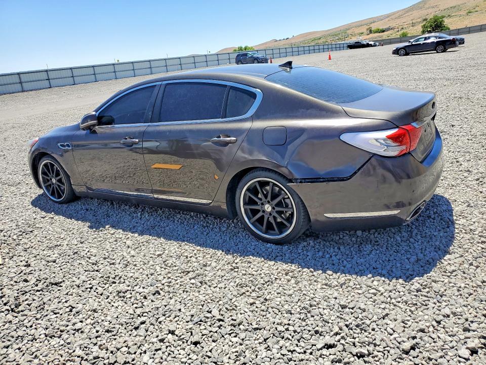 2015 Kia K900 VIN KNALU4D40F6023805 COPART salvage auction — REAR END, NV - SALVAGE TITLE, sold $775 on 2026-07-30 (photo 2)