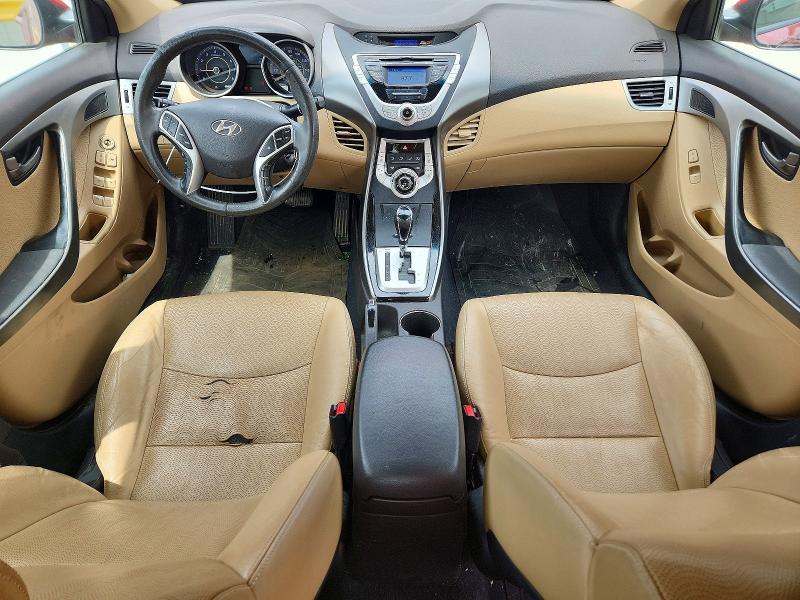2012 Hyundai Elantra VIN KMHDH4AE9CU427729 COPART salvage auction — HAIL, Tx - Certificate Of Title, sold $175 on 2026-07-28 (photo 8)