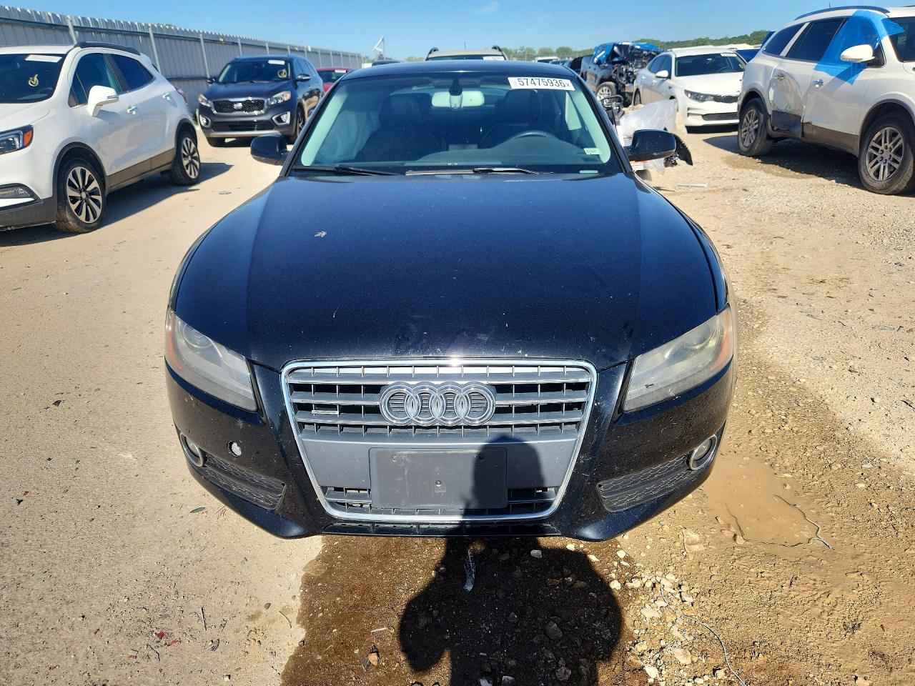 2012 Audi A5 VIN WAULFAFRXCA000719 COPART salvage auction — Side, MO - DEALER ONLY CLEAN TITLE, sold $575 on 2026-07-09 (photo 5)