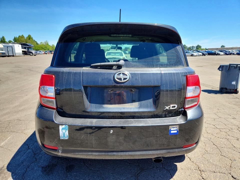 2011 Scion Xd VIN JTKKU4B4XB1012991 COPART salvage auction — MECHANICAL, Or - Certificate Of Title, sold $450 on 2026-07-20 (photo 6)