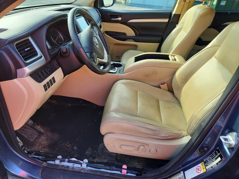 2016 Toyota Highlander VIN 5TDKKRFH5GS502692 COPART salvage auction — SIDE, Sc - Cert Of Title-Salvage, sold $5,600 on 2026-07-30 (photo 7)