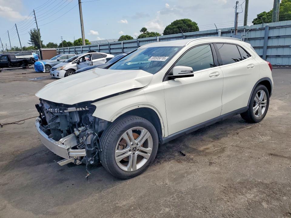 2018 Mercedes-benz Gla-klasse VIN WDCTG4EB1JJ441877 COPART salvage auction — FRONT END, FL - CERT OF TITLE SLVG REBUILDABLE, sold $2,400 on 2026-07-27 (photo 1)