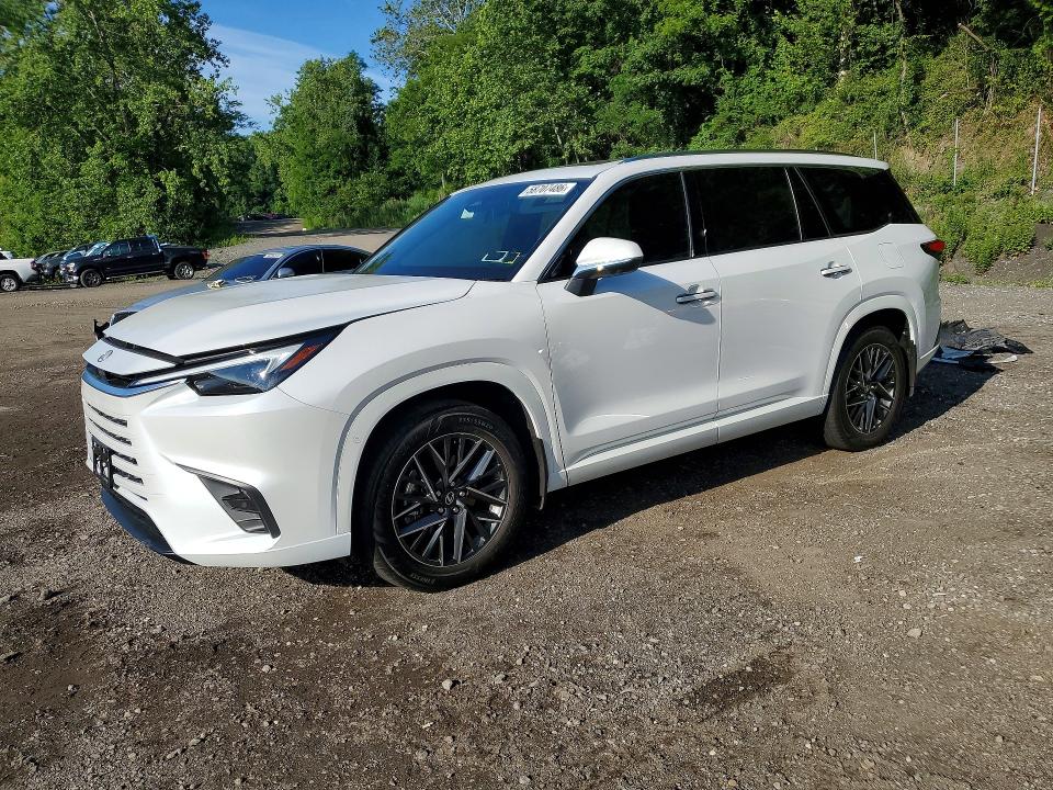 2026 Lexus Tx VIN 5TDAAAB69TS061986 COPART salvage auction — FRONT END, Ny - Mv-907A Salvage Certificate, sold $12,400 on 2026-07-23 (photo 1)