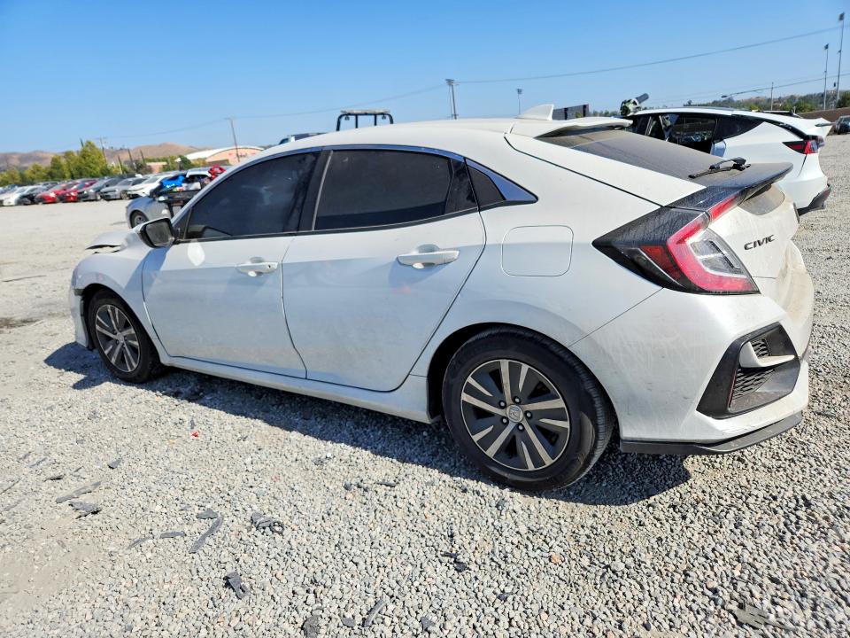 2020 Honda Civic VIN SHHFK7H32LU405096 COPART salvage auction — FRONT END, Ca - Salvage Certificate, sold $3,150 on 2026-07-22 (photo 2)