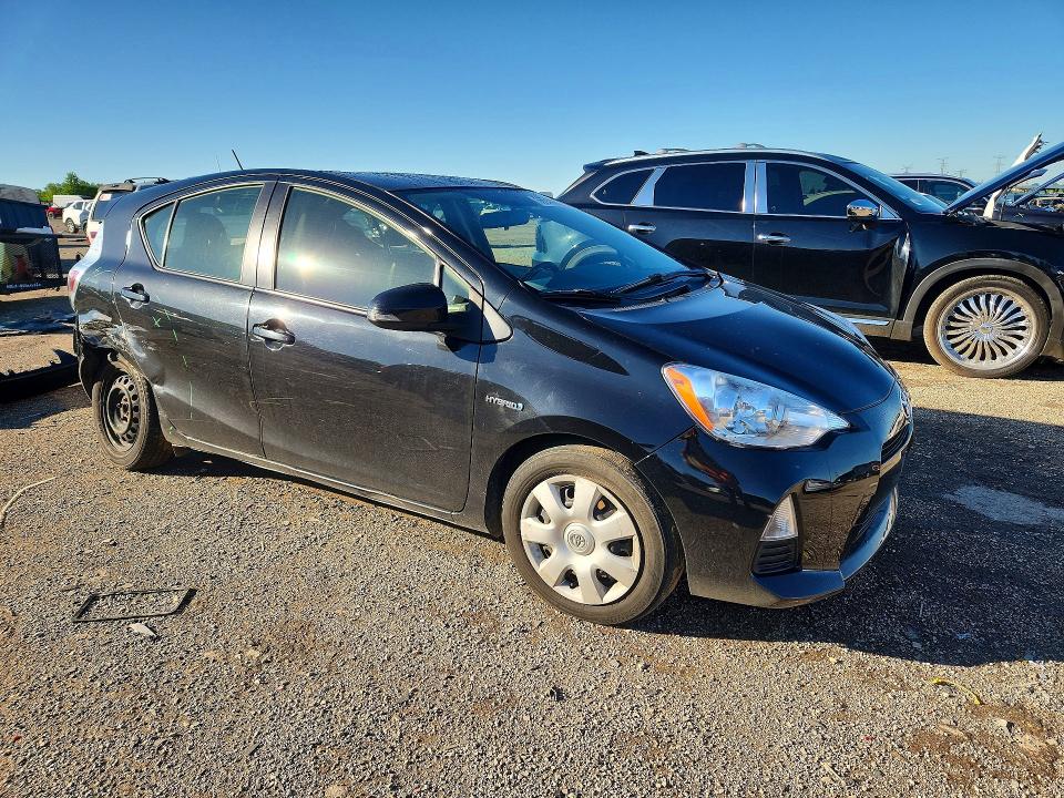 2012 Toyota Prius VIN JTDKDTB35C1525981 COPART salvage auction — REAR END, Il - Salvage Certificate, sold $1,150 on 2026-07-14 (photo 4)