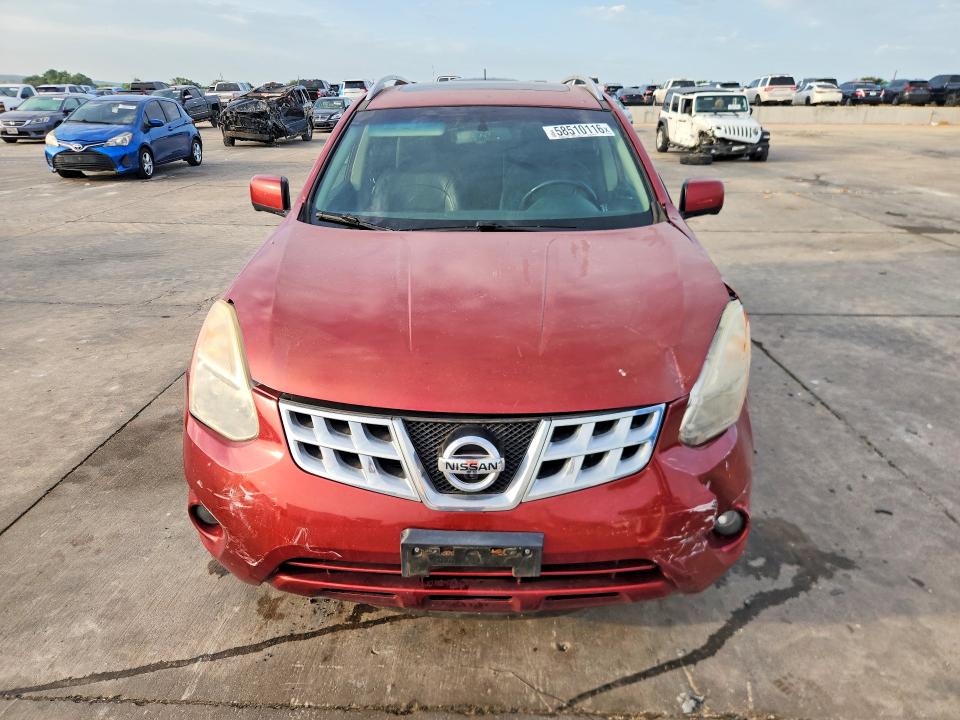 2012 Nissan Rogue VIN JN8AS5MT1CW296331 COPART salvage auction — FRONT END, Tx - Salvage Vehicle Title, sold $575 on 2026-07-13 (photo 5)