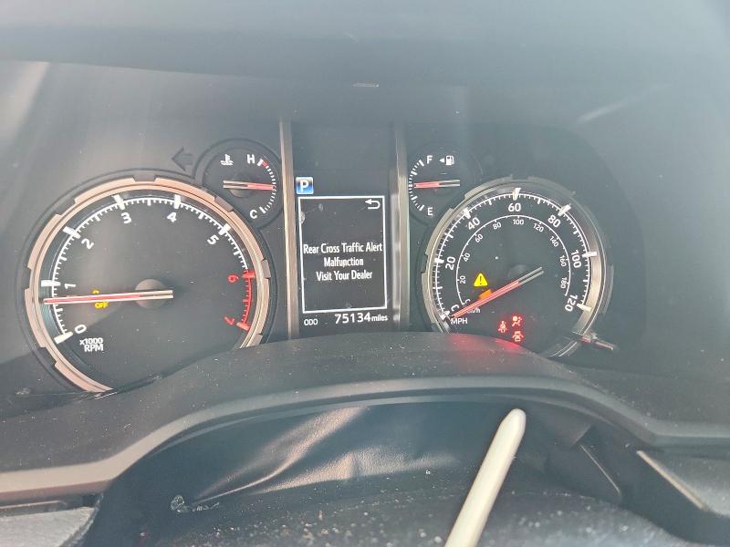 2022 Toyota 4runner VIN JTEKU5JR6N6022060 COPART salvage auction — SIDE, LA - CERT OF TITLE-SALVAGE, sold $25 on 2026-07-30 (photo 9)