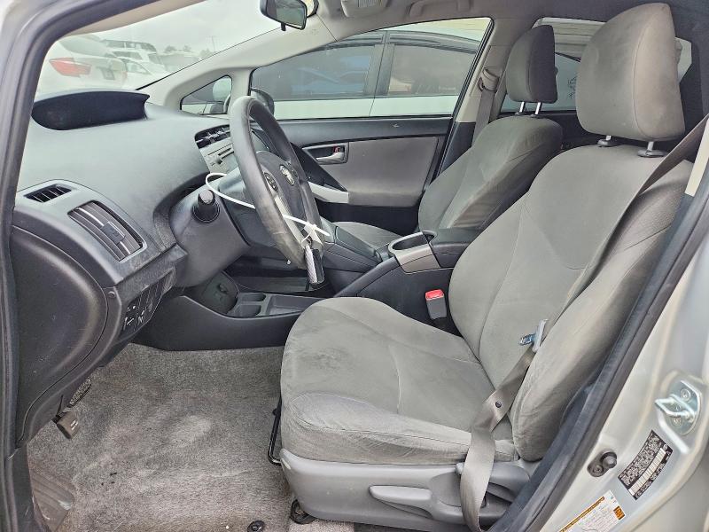 2012 Toyota Prius VIN JTDKN3DU1C5499360 COPART salvage auction — VANDALISM, Ca - Salvage Certificate, sold $850 on 2026-07-07 (photo 7)