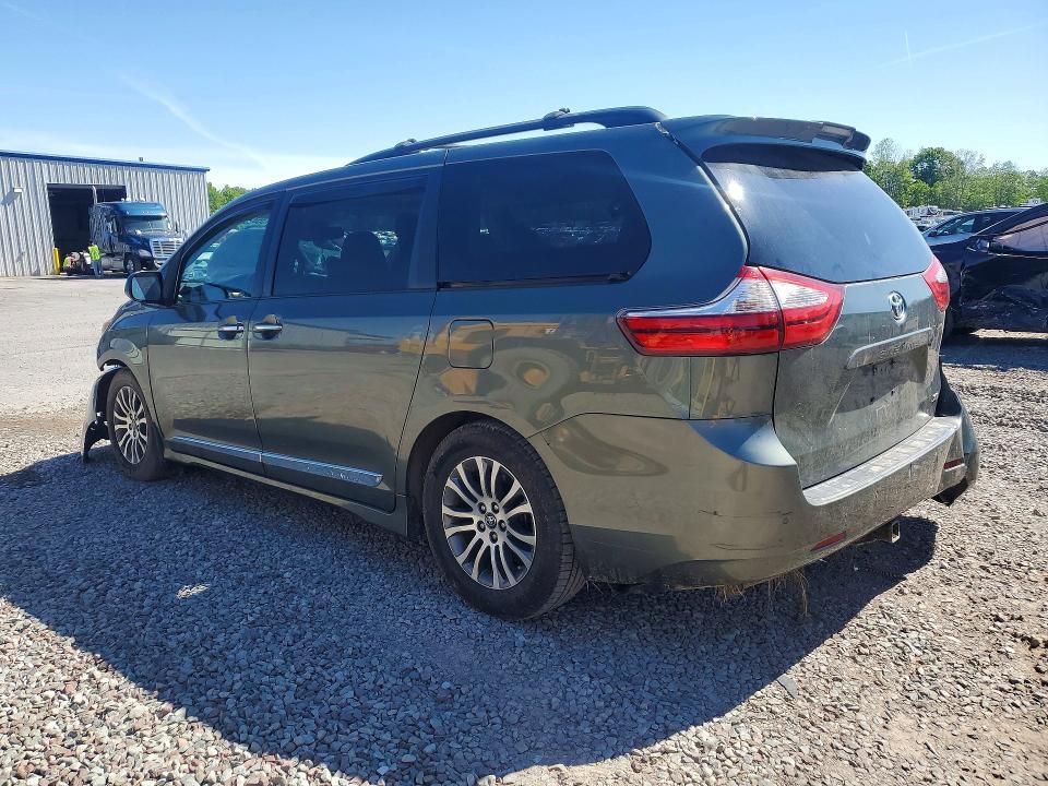 2018 Toyota VIN 5TDYZ3DC0JS959539 COPART salvage auction — FRONT END, Ny - Mv-907A Salvage Certificate, sold $9,800 on 2026-07-06 (photo 2)