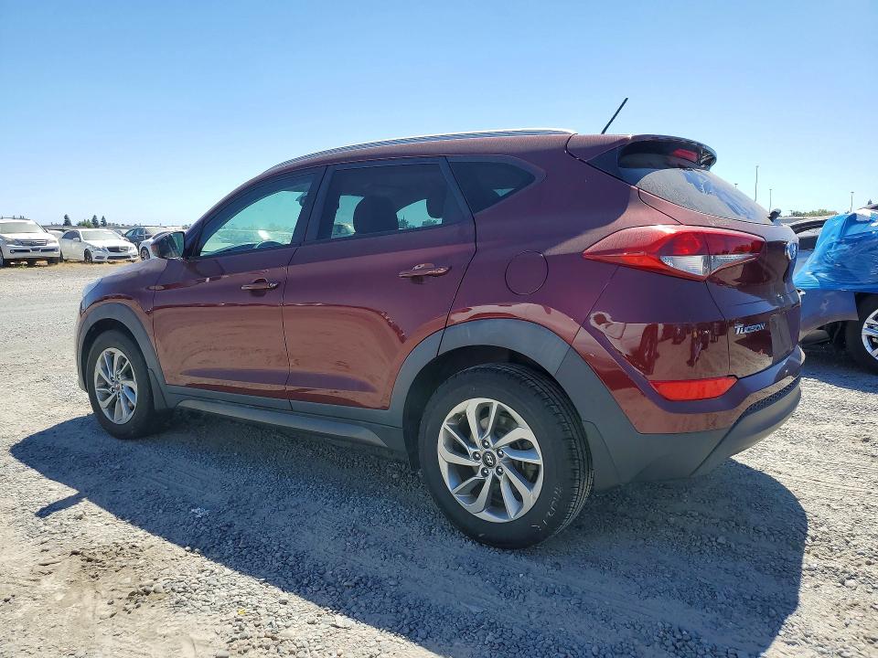 2016 Hyundai Tucson VIN KM8J33A41GU238260 COPART salvage auction — FRONT END, CA - CERT OF TITLE-SALVAGED (P), sold $2,550 on 2026-07-28 (photo 2)