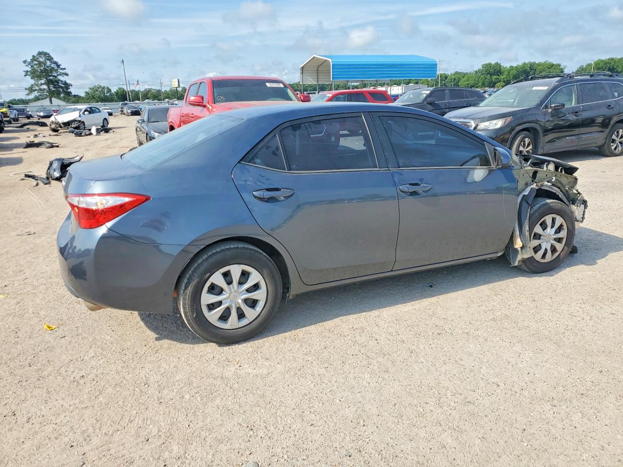 2015 Toyota Corolla VIN 2T1BURHE4FC310880 COPART salvage auction — Front End, AL - CERT OF TITLE-SALVAGE TITLE, sold $1,550 on 2026-07-09 (photo 3)