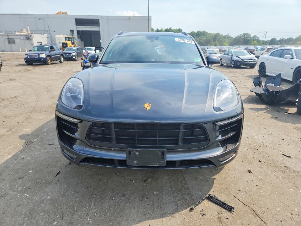 2017 Porsche Macan VIN WP1AG2A56HLB54257 COPART salvage auction — REAR END, VA - CERT OF TITLE - SALVAGE, sold $10,000 on 2026-07-22 (photo 5)
