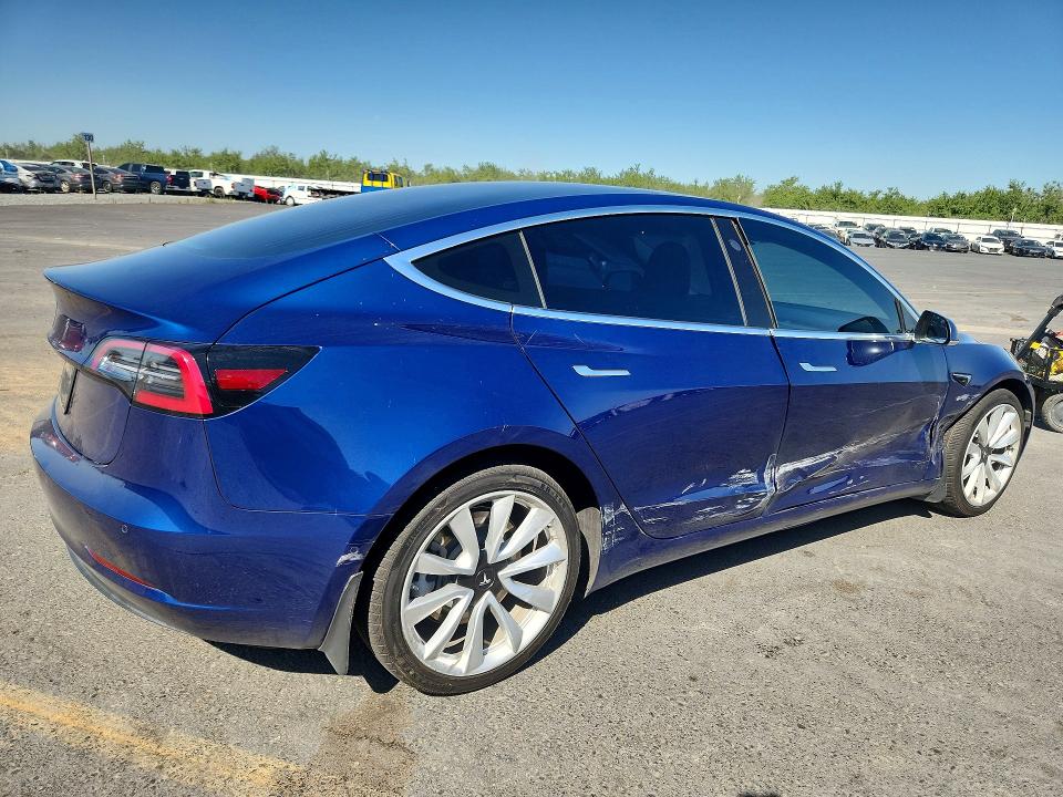 2019 Tesla Model 3 VIN 5YJ3E1EA3KF464135 COPART salvage auction — SIDE, Ca - Salvage Certificate, sold $5,900 on 2026-07-30 (photo 3)