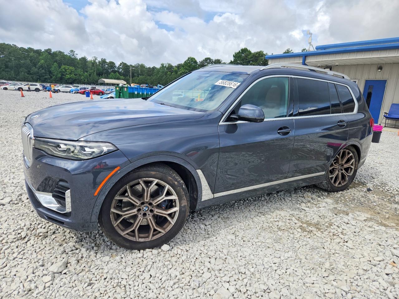 2022 BMW X7 VIN 5UXCW2C04N9M14080 — COPART salvage auction photo