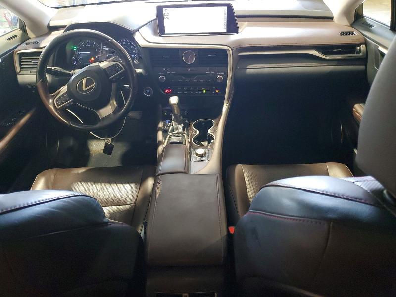 2018 Lexus Rx VIN JTJDZKCA2J2001922 COPART salvage auction — FRONT END, Pa - Certificate Of Salvage, sold $13,600 on 2026-07-08 (photo 8)