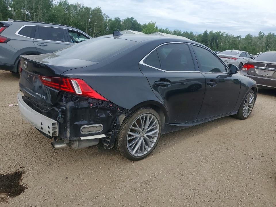 2015 Lexus Is VIN JTHCF1D24F5016600 COPART salvage auction — REAR END, On - Permit Salvage, sold $500 on 2026-07-23 (photo 3)