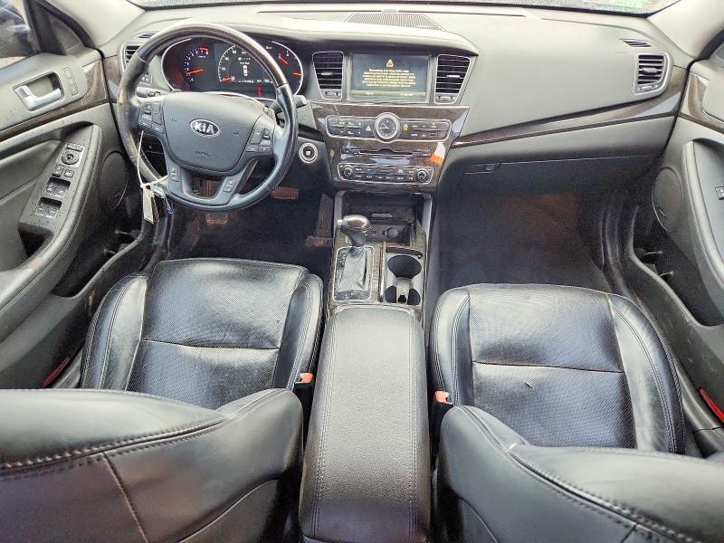 2014 Kia Cadenza VIN KNALN4D75E5165949 COPART salvage auction — HAIL, Il - Salvage Certificate, sold $1,850 on 2026-07-29 (photo 8)
