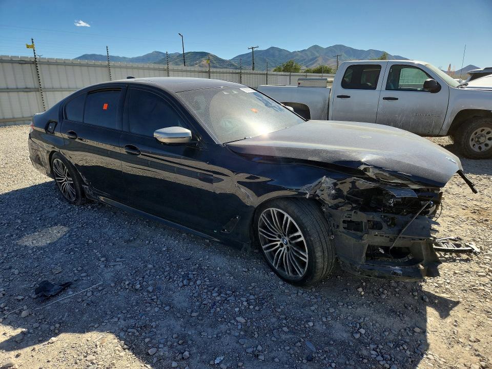 2019 BMW M550i xdrive VIN WBAJB9C54KB288085 COPART salvage auction — FRONT END, Ut - Certificate Of Title, sold $2,850 on 2026-07-07 (photo 4)
