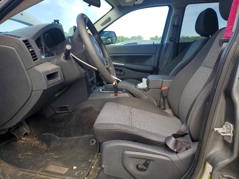 2008 Jeep Grand cherokee VIN 1J8GR48K78C106255 COPART salvage auction — FRONT END, PA - CERTIFICATE OF SALVAGE, sold $400 on 2026-07-02 (photo 7)