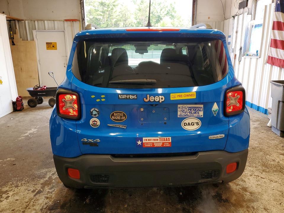 2015 Jeep Renegade VIN ZACCJBBT1FPB36945 COPART salvage auction — MECHANICAL, Me - Certificate Of Title, sold $575 on 2026-07-09 (photo 6)