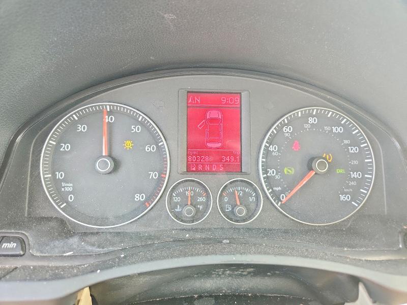 2007 Volkswagen Eos VIN WVWFA71F67V005011 COPART salvage auction — REAR END, Fl - Cert Of Title Slvg Rebuildable, sold $700 on 2026-07-23 (photo 9)