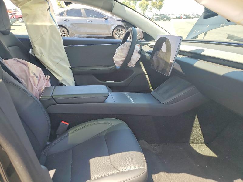 2025 Tesla VIN 5YJ3E1EA5SF058518 COPART salvage auction — FRONT END, CA - SALVAGE CERTIFICATE, sold $8,200 on 2026-07-13 (photo 7)