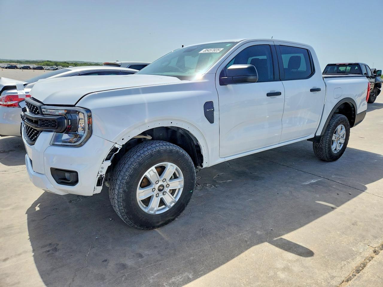 2024 Ford Ranger VIN 1FTER4BHXRLE45458 COPART salvage auction — Front End, TX - SALVAGE VEHICLE TITLE, sold $13,800 on 2026-07-06 (photo 1)