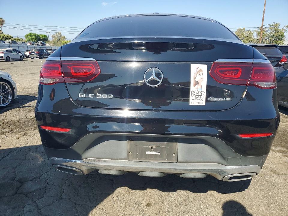 2021 Mercedes-benz Glc VIN W1N0J8EB2MF911237 COPART salvage auction — MINOR DENT/SCRATCHES, Ca - Dis/Dlr/Exp Only Clean Title (P), sold $19,300 on 2026-07-27 (photo 6)