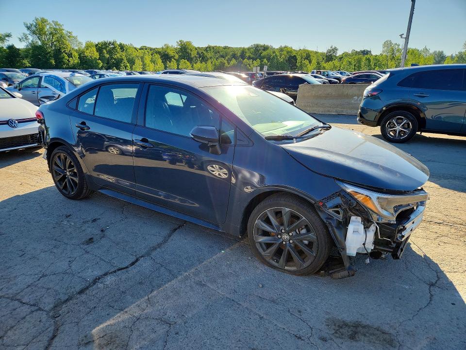 2025 Toyota Corolla VIN 5YFP4MCE6SP220267 COPART salvage auction — FRONT END, Ny - Mv-907A Salvage Certificate, sold $6,300 on 2026-07-09 (photo 4)