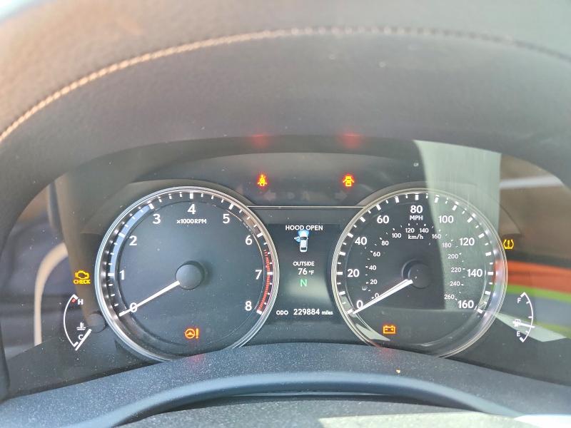2014 Lexus VIN JTHCE1BL8E5028116 COPART salvage auction — FRONT END, Pa - Certificate Of Salvage, sold $725 on 2026-07-22 (photo 9)