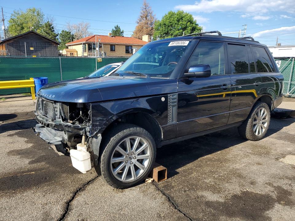 2010 Land rover RANGE ROVER VIN SALMF1E40AA327620 COPART salvage auction — FRONT END, CO - DIS/DLR/EXP ONLY CLEAN TITLE, sold $375 on 2026-07-14 (photo 1)